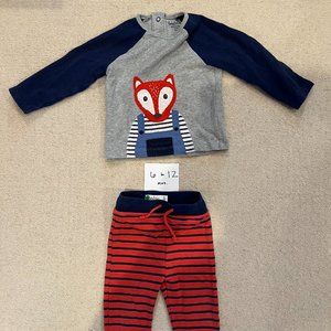 Baby Boden Jersey Logo Playset with Fox